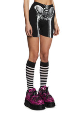 Freaky Frakture Skeleton Shorts