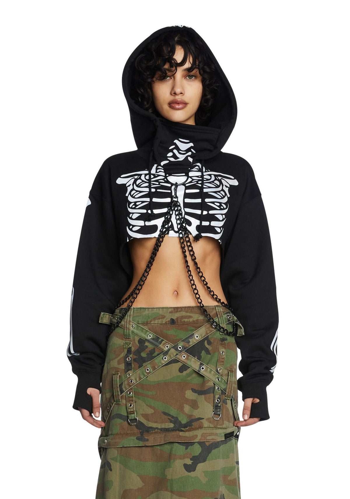Flesh N' Bones Reflective Hoodie