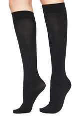Walkin' On Clouds Knee Highs - Black