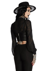 Dead Of Night Underboob Corset