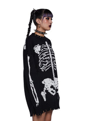Fractured Fate Skeleton Sweater