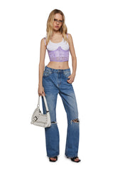 Ooh La La Sequin Underbust Corset