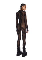 Crash N' Burn Mesh Catsuit