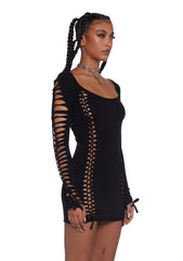 Alternative Spells Cut-Out Dress