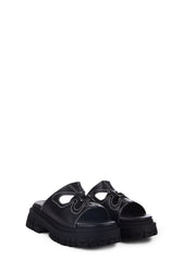 Feeling Good Platform Slides - Black