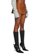 Viral Takeover Mini Skirt - Camel