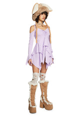 F is For Fairies Handkerchief Dress - Lavender